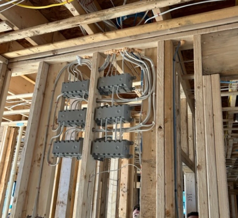 electricity system on a newly built house