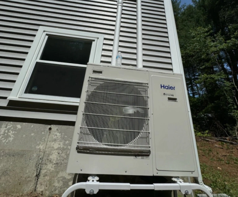 heat pump installation